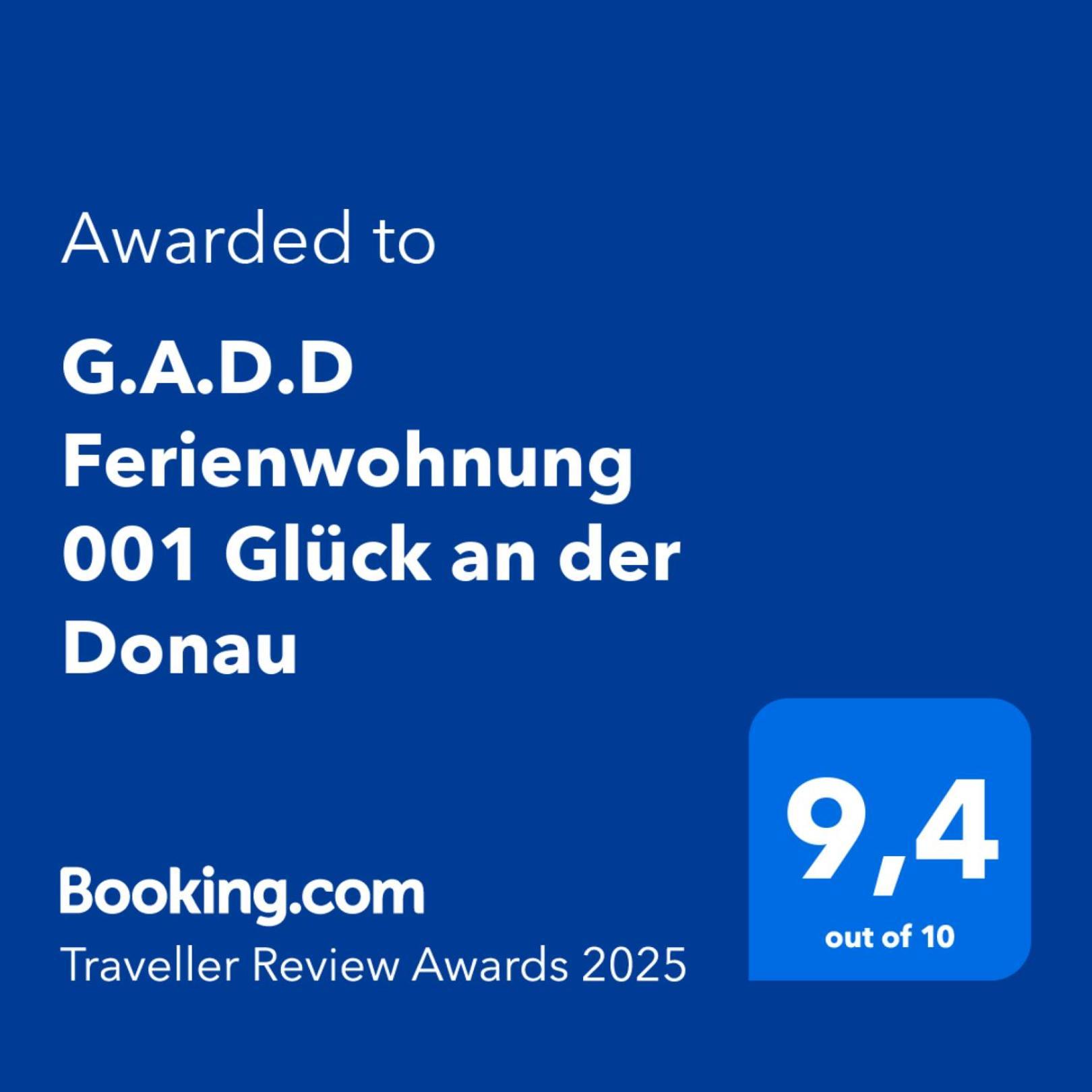 G.A.D.D Ferienwohnung 001 Glueck An Der Donau Straubing Exterior photo